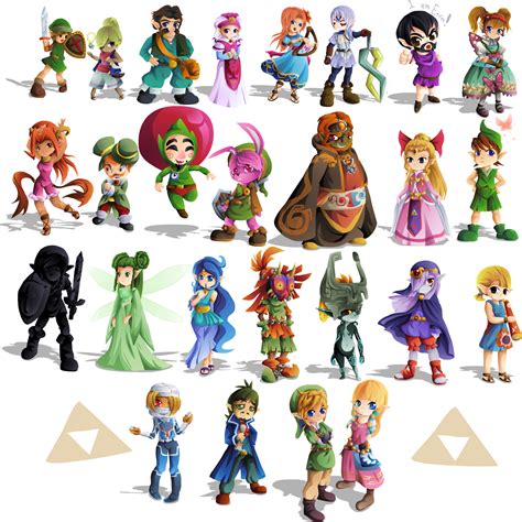 zelda characters